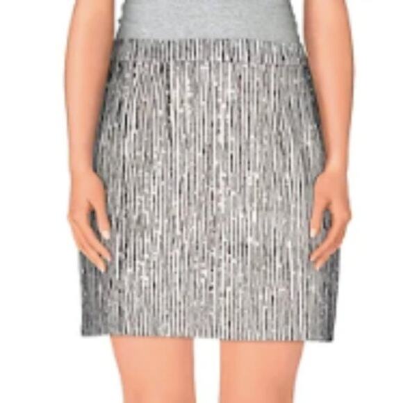 Balenciaga striped min skirt black and white size 6 - Picture 1 of 8